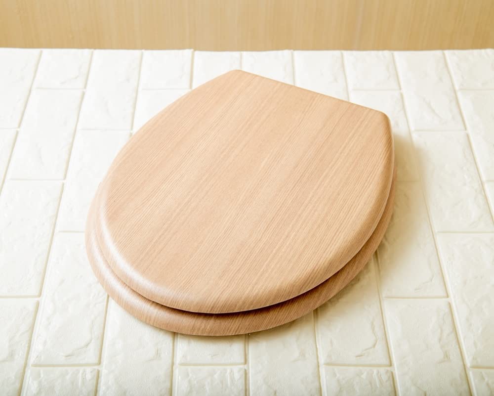 Amazon.co.jp: 北欧 木目 便座 DIY トイレ 洋式 用 ナチュラル